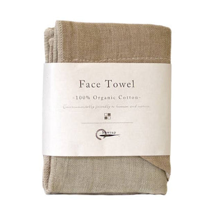 Toallas faciales de alta absorción - Orgánicas: Marfil / 35cmx35cm