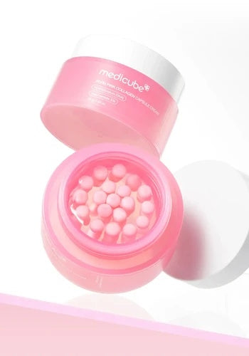 Medicube PDRN Pink Collagen Capsule Cream 55g | Crema Reafirmante con Colágeno y Niacinamida